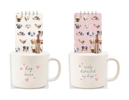 Wholesale Dog Mug and Notebook Set Wholesale Dog Mug and Notebook Set