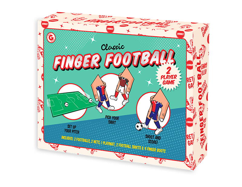 Finger Football Game with Kits box view