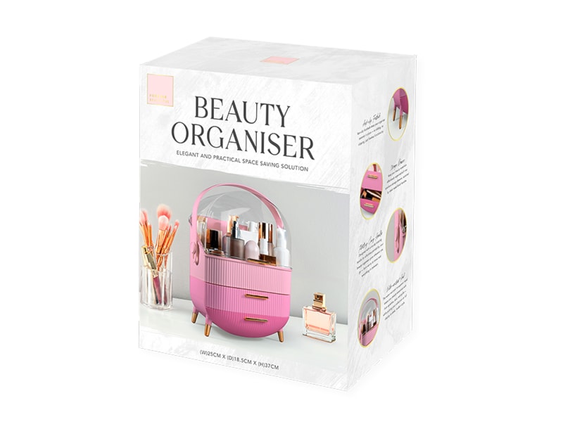 Wholesale Pink Cosmetic Storage Case With Handle Wholesale Pink Cosmetic Storage Case With Handle