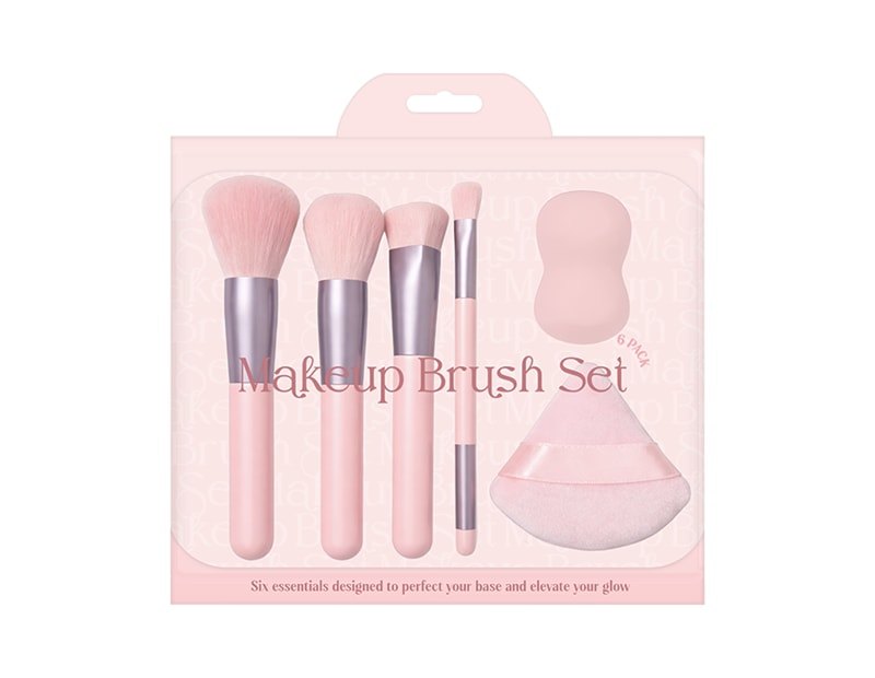 Wholesale Makeup Brush Set 6pk Wholesale Makeup Brush Set 6pk