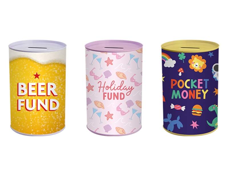 Wholesale Novelty Money Tin Wholesale Novelty Money Tin