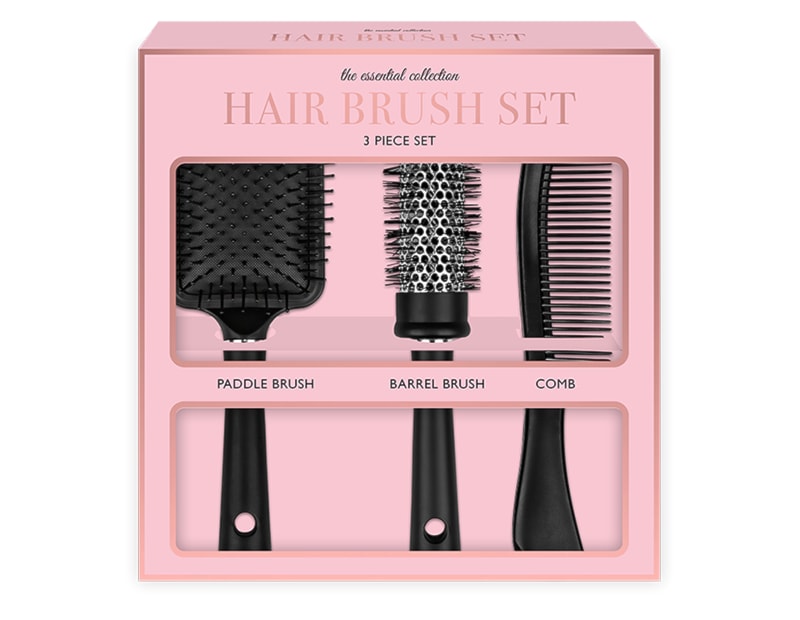 Wholesale Hair Brush Set 3pc Wholesale Hair Brush Set 3pc