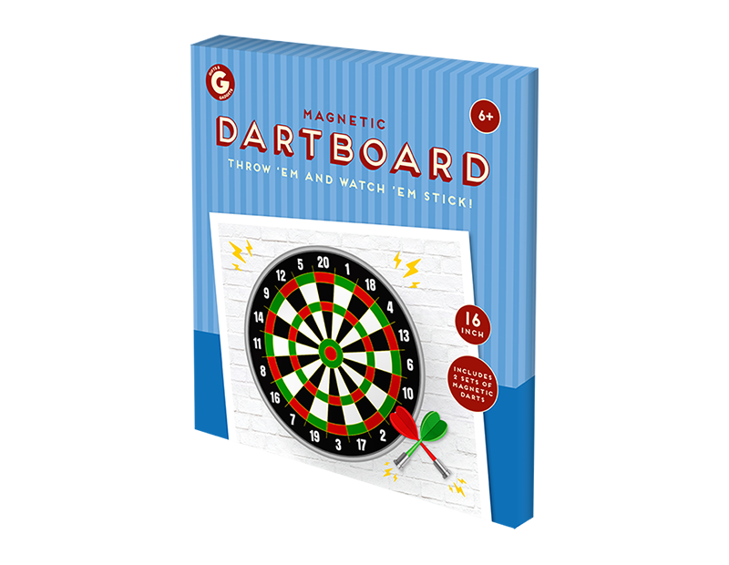 Magnetic Dartboard 16" box view