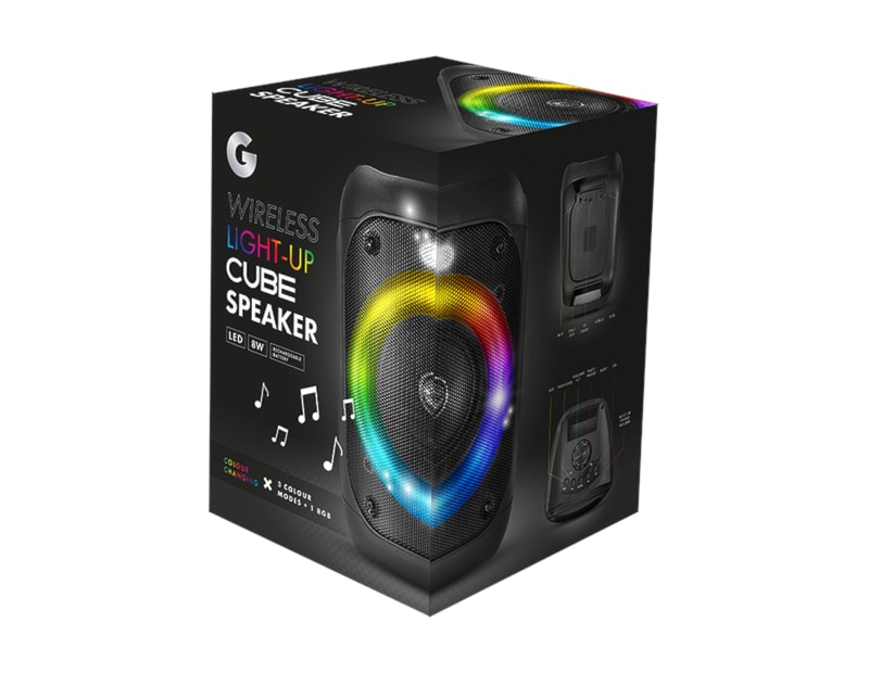 Wholesale Led Colour Changing Cube Speaker Wholesale Led Colour Changing Cube Speaker
