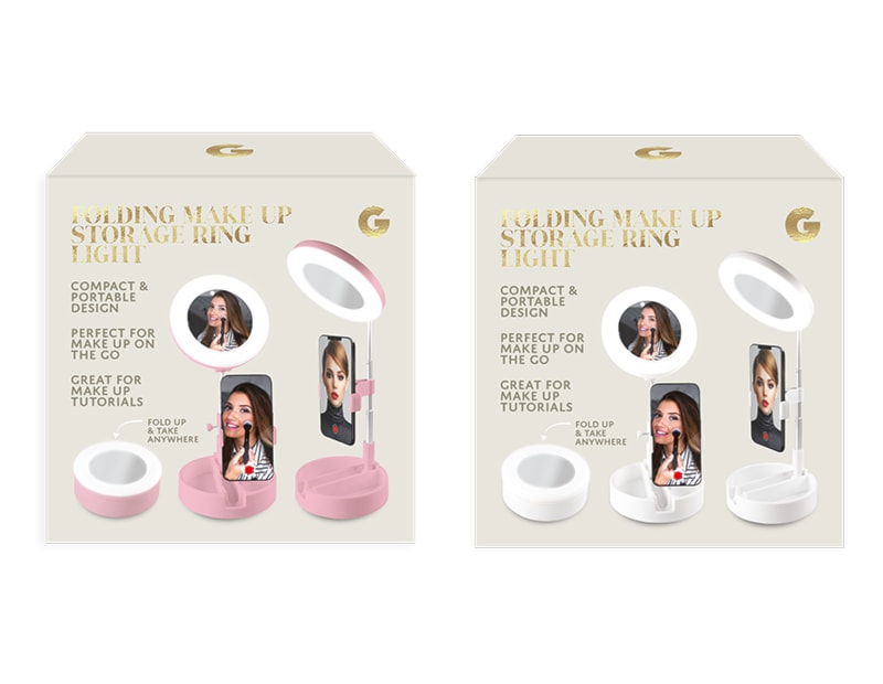 Wholesale Folding Make Up Storage Ring Light Wholesale Folding Make Up Storage Ring Light