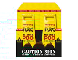 Wholesale Poo In Progress Warning Sign CDU