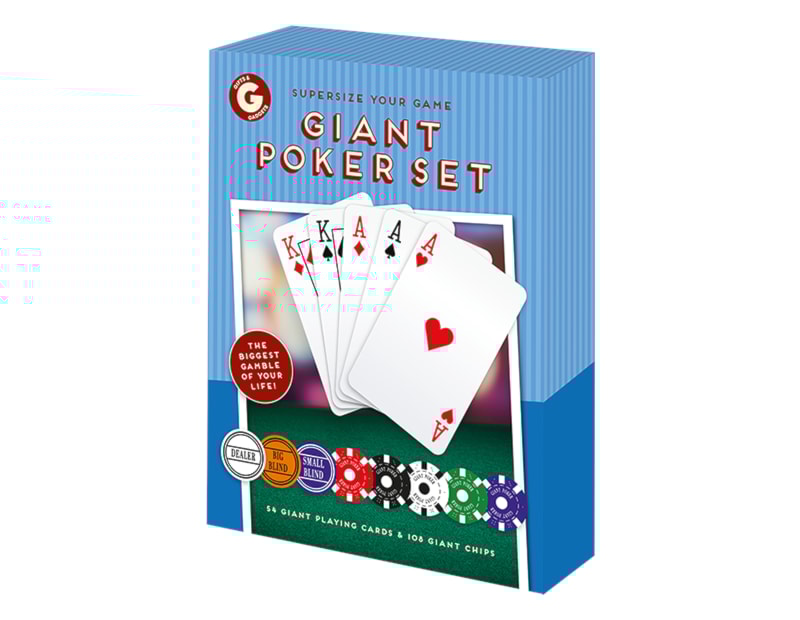 Wholesale Giant Poker Set Wholesale Giant Poker Set