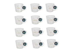 Wholesale Zodiac Glass Constellation Mug Wholesale Zodiac Glass Constellation Mug
