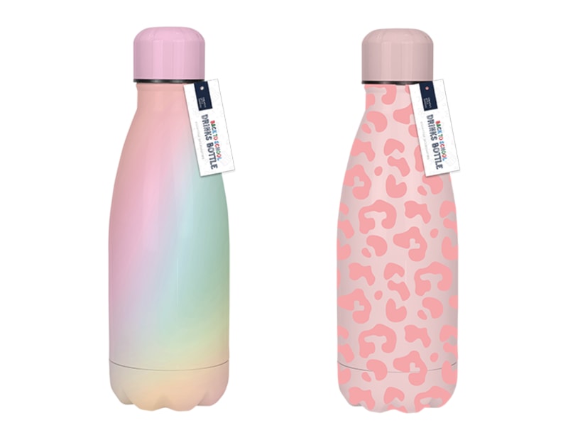 Wholesale Girls Printed Metal Water Bottle 350ml Wholesale Girls Printed Metal Water Bottle 350ml