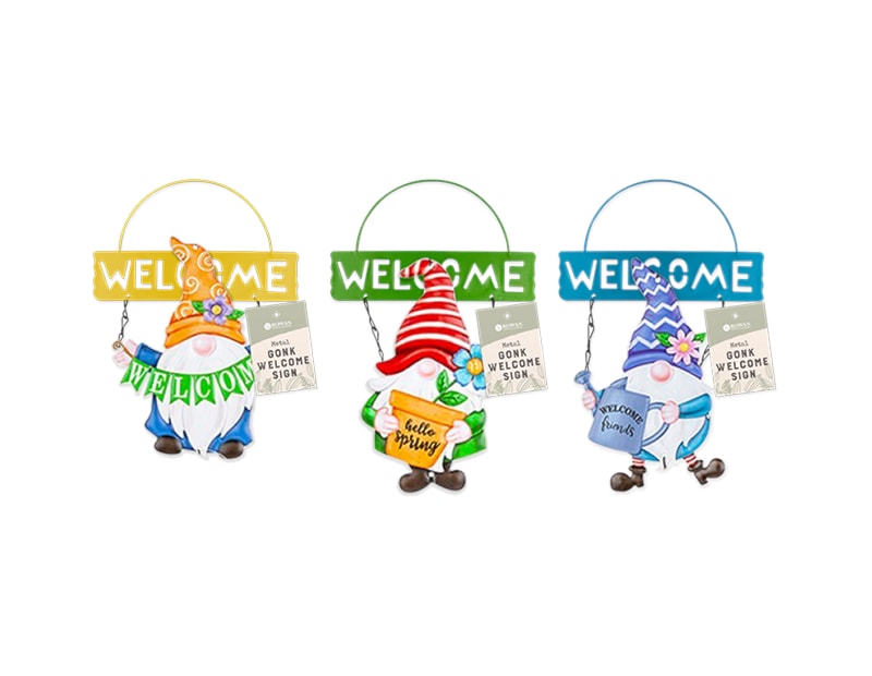 Wholesale Gonk Metal Welcome sign | Gem imports Ltd. Wholesale Gonk Metal Welcome sign | Gem imports Ltd.