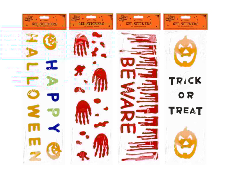 Wholesale Halloween Gel Stickers Halloween Gel Stickers