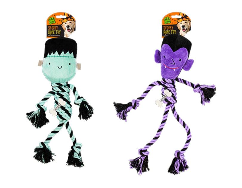 Wholesale Halloween Character Pet Rope Toy Wholesale Halloween Character Pet Rope Toy