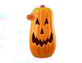 Wholesale LED Light Up Pumpkin Ornament Wholesale LED Light Up Pumpkin Ornament