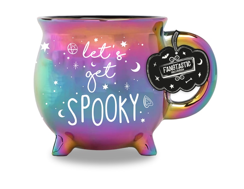 Wholesale Iridescent Witches Cauldron Mug