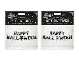 Wholesale Happy Halloween Slogan Foil Balloons Wholesale Happy Halloween Slogan Foil Balloons