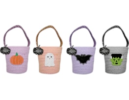 Wholesale Halloween Character Woven Bucket Bag Wholesale Halloween Character Woven Bucket Bag