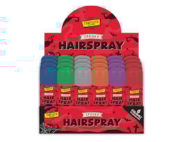 Wholesale Spooky Coloured Hairspray 1.8fl oz CDU Wholesale Spooky Coloured Hairspray 1.8fl oz CDU