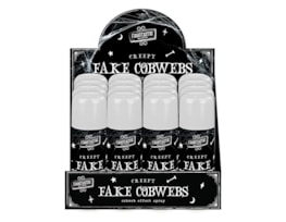 Wholesale Fake Cobweb String 65g CDU Wholesale Fake Cobweb String 65g CDU