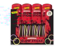 Wholesale Glow Sticks 35pk CDU Wholesale Glow Sticks 35pk CDU