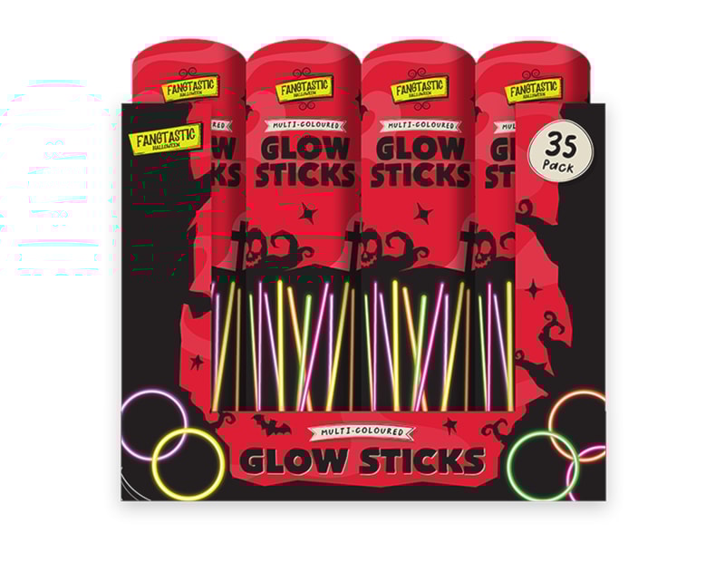 Wholesale Glow Sticks 35pk CDU Wholesale Glow Sticks 35pk CDU