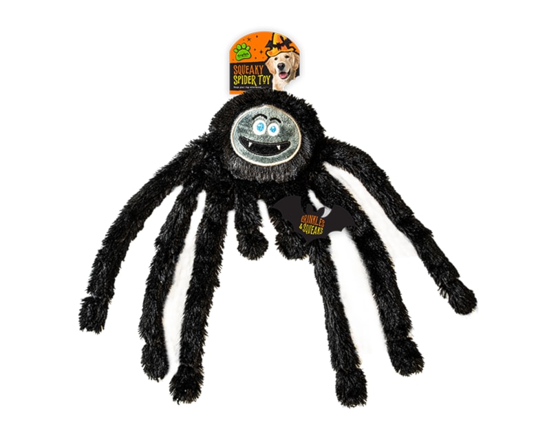 Wholesale Halloween Spider Squeaky Toy Wholesale Halloween Spider Squeaky Toy
