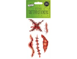 Wholesale Halloween Stitches Tattoo Stickers Wholesale Halloween Stitches Tattoo Stickers