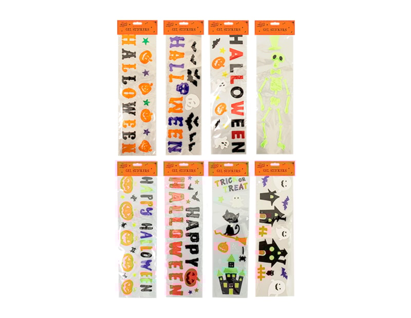 Wholesale Halloween Gel Stickers Wholesale Halloween Gel Stickers