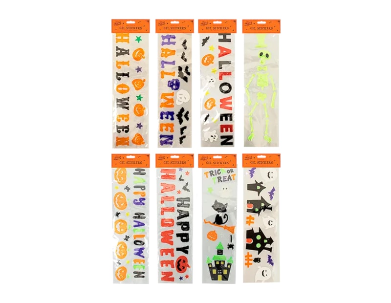 Wholesale Halloween Gel Stickers Wholesale Halloween Gel Stickers