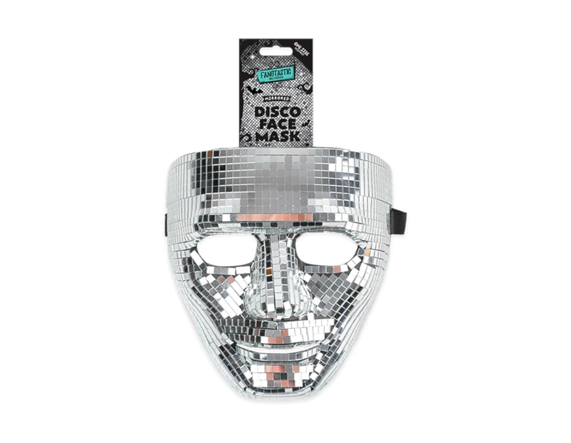 Wholesale Halloween Disco Mirrored Face Mask Wholesale Halloween Disco Mirrored Face Mask