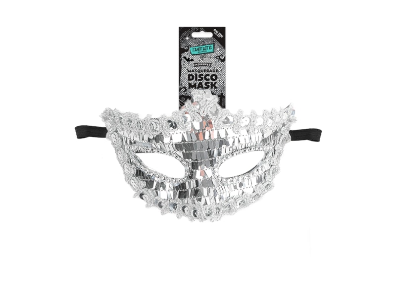 Wholesale Halloween Disco Mirrored Masquerade Mask Wholesale Halloween Disco Mirrored Masquerade Mask