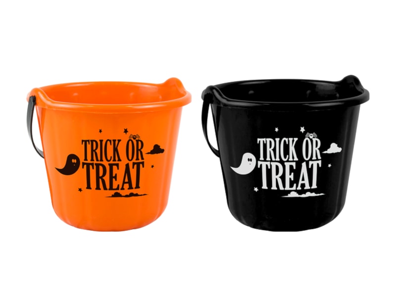 Wholesale Halloween Trick Or Treat Bucket | Gem Imports Halloween Trick Or Treat Bucket
