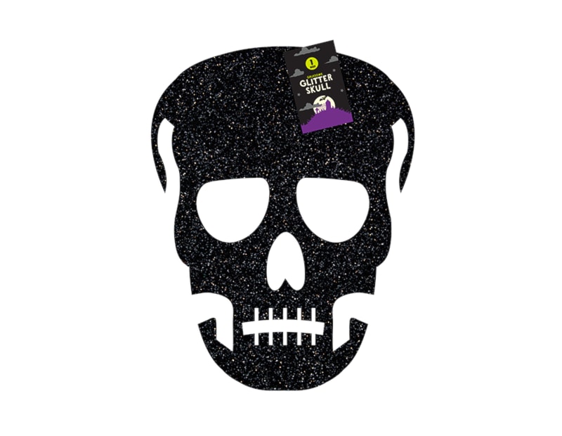 Halloween Glitter Skull