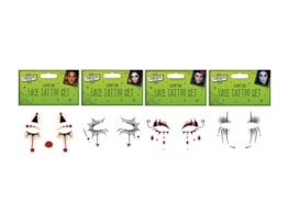 Halloween Face Tattoo Set