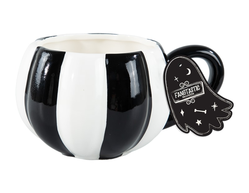 Striped Pumpkin Mug Striped Pumpkin Mug