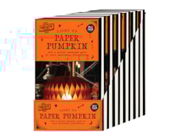 Wholesale Halloween Light Up Paper Pumpkin CDU Wholesale Halloween Light Up Paper Pumpkin CDU