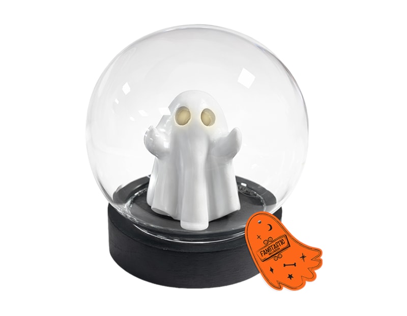 Wholesale Halloween Light Up Glass Ghost Ball Wholesale Halloween Light Up Glass Ghost Ball