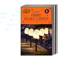 Wholesale Halloween Light Up Ghost Stakes 5pk Wholesale Halloween Light Up Ghost Stakes 5pk