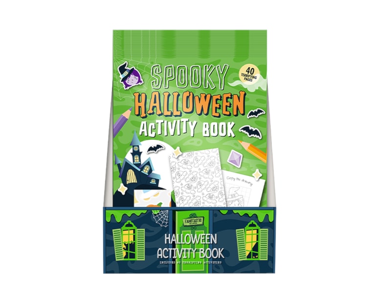 Halloween A4 Activity Book 40 Page CDU Halloween A4 Activity Book 40 Page CDU