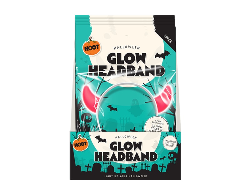 Wholesale Halloween Glow Headband CDU Wholesale Halloween Glow Headband CDU