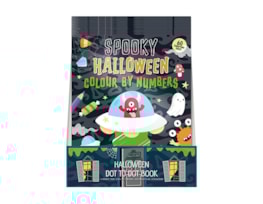 Halloween Colour Book By Numbers CDU