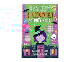 Wholesale Halloween Childrens Gem Sticker and Colouring Book CDU Wholesale Halloween Childrens Gem Sticker and Colouring Book CDU