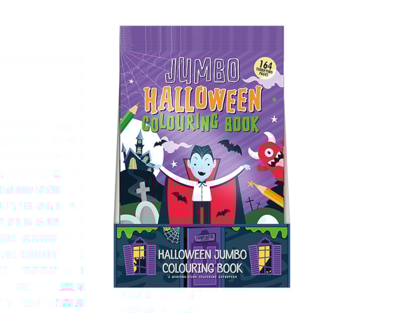 Halloween Childrens Jumbo Colouring Book CDU Halloween Childrens Jumbo Colouring Book CDU