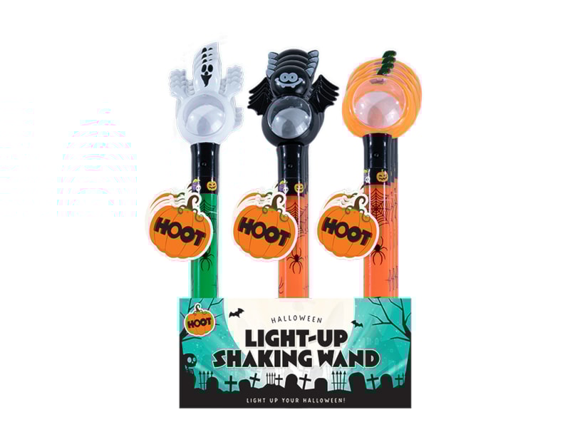 Halloween Light Up Shaking Wand CDU Halloween Light Up Shaking Wand CDU