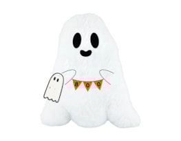 Wholesale Halloween Ghost Cushion With Embroidered Detail 43cm Wholesale Halloween Ghost Cushion With Embroidered Detail 43cm