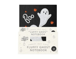 Halloween Fluffy Ghost Notebook CDU Halloween Fluffy Ghost Notebook CDU