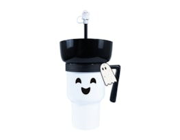 Halloween Spooky Snack Tumbler With Straw Topper 850ml