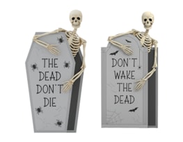 Halloween Skeleton Tombstones