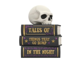 Wholesale Halloween Stacked Books Ornament Wholesale Halloween Stacked Books Ornament