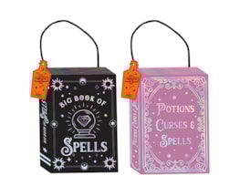 Wholesale Halloween Spell Book Hanging Plaque Wholesale Halloween Spell Book Hanging Plaque