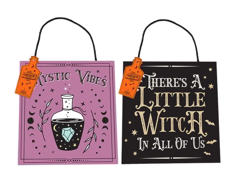 Wholesale Halloween Spooky Hanging Plaque Wholesale Halloween Spooky Hanging Plaque